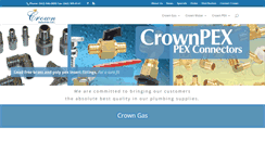 Desktop Screenshot of crown-ind.com